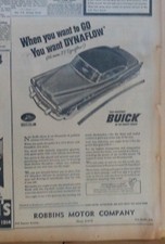 1953 newspaper buick for sale  Houlton