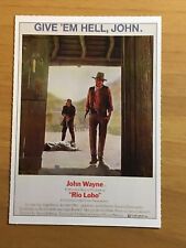 Rio lobo film usato  Bari