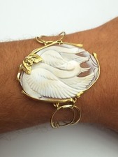 Bracciale cammeo conchiglia usato  Ercolano