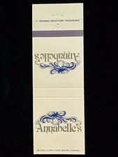 Annabelle vintage matchbook for sale  Revere
