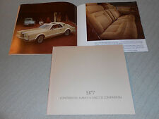 1977 lincoln brochure d'occasion  Expédié en Belgium
