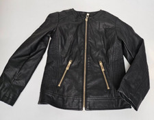 Mädchen kunstlederjacke schwa gebraucht kaufen  Veitsbronn