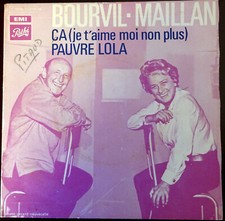Disque 45t bourvil d'occasion  Le Pradet
