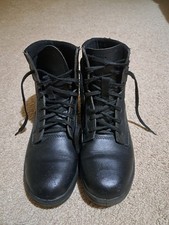 Military black leather for sale  ROTHERHAM