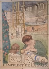 Affiche emprunt paix d'occasion  Nantes-