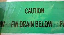 Caution fin drain for sale  HATFIELD