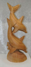 Holzfigur delphine . gebraucht kaufen  Pfaffenhofen