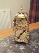 Brass lantern clock for sale  PRESTON