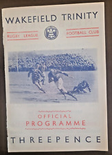 1953 wakefield trinity for sale  BIRMINGHAM