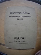 Bedienungsanl trockenbeizautom gebraucht kaufen  Berlin