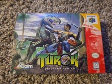 Usado, Turok Dinosaur Hunter caixa somente autêntico Nintendo 64 N64 comprar usado Usado, Turok Dinosaur Hunter caixa somente autêntico Nintendo 64 N64 comprar usado  Enviando para Brazil