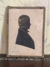 Antique georgian silhouette for sale  CAMBORNE