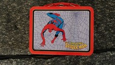Vintage Amazing Spider-Man Marvel Quadrinhos Mini Lancheira The Tin Box Company 1998, usado comprar usado  Enviando para Brazil