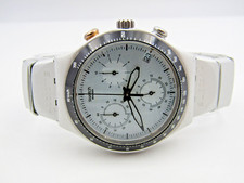 SWATCH IRONY CHRONO SIBERIAN - MIT FLIPLOCKARMBAND - REFURBISHED comprar usado  Enviando para Brazil