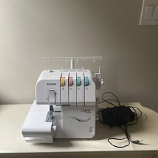 Brother 1034DX Serger máquina overlock branca resistente com pedal de energia - não testado, usado comprar usado  Enviando para Brazil