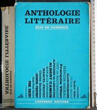 Anthologie litteraire. elio usato  Ariccia