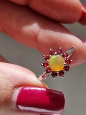 Ethiopian opal red for sale  SLEAFORD