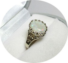 Australian opal ring for sale  Mendon