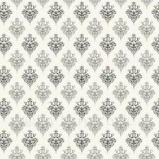 Puppenhaus Miniatur Schwarz Auf Creme Heraldische Diamant Tapete comprar usado  Enviando para Brazil