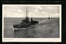 Ak Torpedobootflotille, Barco Torpedo LP de La Kriegsmarine comprar usado  Enviando para Brazil