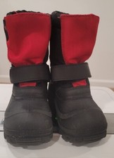 Botas infantis Tundra Quebec tamanho 8 preto vermelho comprar usado  Enviando para Brazil