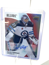 2023-24 Upper Deck Allure Red Rainbow Auto Connor Hellebuyck #65 Auto comprar usado  Enviando para Brazil