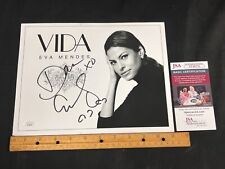 Foto autografada à mão assinada por Eva Mendes 8,5x11" JSA CERTIFICADO DE AUTENTICIDADE AA 10824 comprar usado  Enviando para Brazil