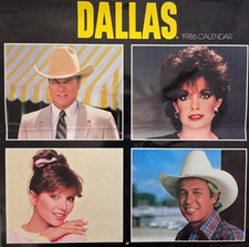 1986 dallas calendar for sale  Toluca Lake
