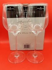 Dartington crystal glasses for sale  WORCESTER PARK