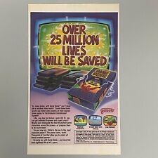 GAME GENIE AMPLIFICADOR DE VIDEOGAME GALOOB NINTENDO NES 1991 ANÚNCIO RETRÔ VINTAGE comprar usado  Enviando para Brazil