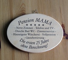 Holzschild spruch val gebraucht kaufen  Berlin