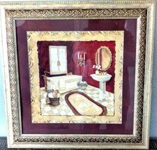 Bathroom picture red for sale  Emporia