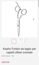 Forbici professionali kasho usato  Milano