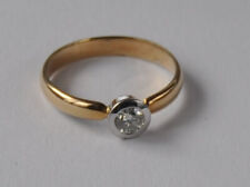 Rotgold diamant brillant gebraucht kaufen  Sande