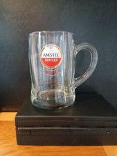 Amstel glass tankard for sale  WAKEFIELD