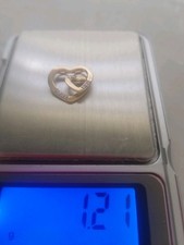 Gold herz anhänger gebraucht kaufen  Grafenwöhr