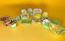Puff N Play Barbie móveis infláveis boneca quarto sala de estar lote de 12 anos 70  comprar usado  Enviando para Brazil