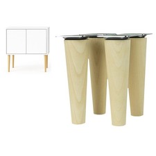 Zestaw 4 prostych drewnianych nóg meblowych do sofy, szafki, łóżka z zestawem montażowym wys.: 6-68cm, używany na sprzedaż Zestaw 4 prostych drewnianych nóg meblowych do sofy, szafki, łóżka z zestawem montażowym wys.: 6-68cm, używany na sprzedaż  Wysyłka do Poland