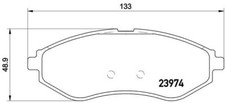 Brembo p24048 kit usato  Casapesenna