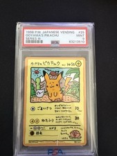 Usado, 1998 Pokemon Japanese Vending Series 3 III #25 Ooyama’s Pikachu PSA 9 Estado perfeito comprar usado  Enviando para Brazil