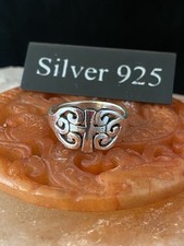 Silver cross ring for sale  BRIGHTON