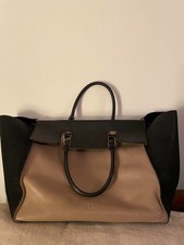 Bolsa satchel Carolina Herrera bolsa tote em bicolor usada bom estado, usado comprar usado  Enviando para Brazil