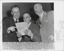 1952 Press Photo Representatives Gerald Ford Jr, Robert Kean & Norris Cotton, DC comprar usado  Enviando para Brazil