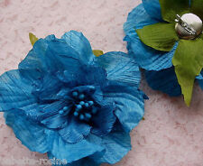Fleur broche tissu d'occasion  Brive-la-Gaillarde