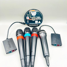 MICROFONI SINGSTAR + MICROFONO GUITAR HERO 💎 + GIOCO GUITAR HERO PS2 OTTIMO🎁, usado comprar usado  Enviando para Brazil