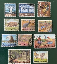 Zambia stamps x11. for sale  LONDON