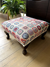 Vintage upholstered footstool. for sale  WITNEY