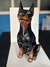 Doberman pinscher figurine for sale  LEEDS