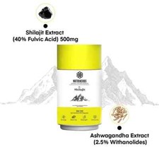 Nutriherbs Silajit Cápsula para Rendimiento, Resistencia y Fuerza 90 Cápsulas segunda mano  Embacar hacia Mexico
