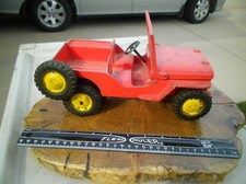 Vintage 1940s Al Toy Original Aço Prensado Alumínio Willy's Jeep - Versão Rara comprar usado  Enviando para Brazil